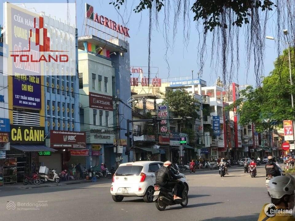 Bán nhà 3 tầng 175m2 hai mặt tiền trần hưng đạo view cầu trường tiền  tp huế giá chỉ 26.5 tỷ