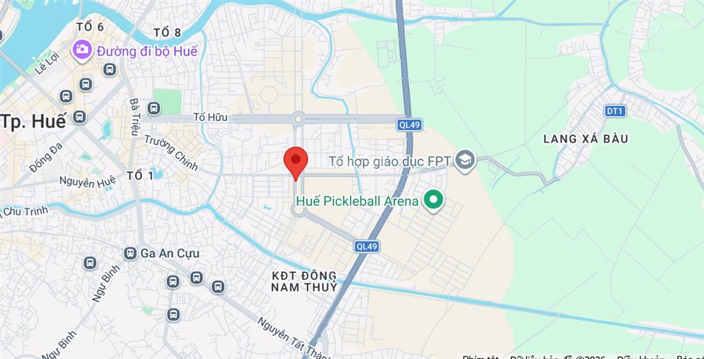 Bán 120m2 đất mặt tiền đường võ nguyên giáp rộng 100m2  tp huế giá chỉ 6,8 tỷ phù hợp kinh doanh