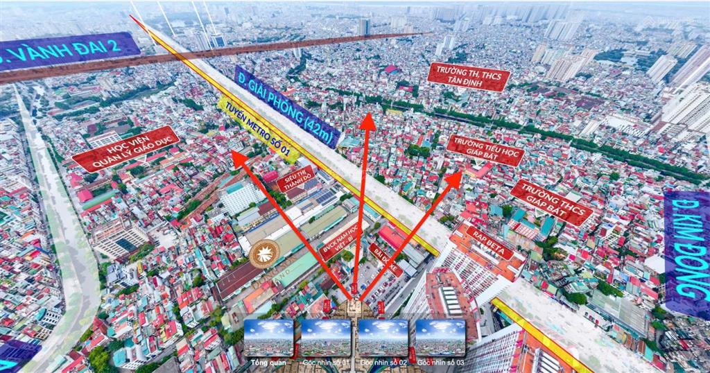 Bán căn hộ tầng trung view đẹp quỹ ngoại giao 90m2 the queen