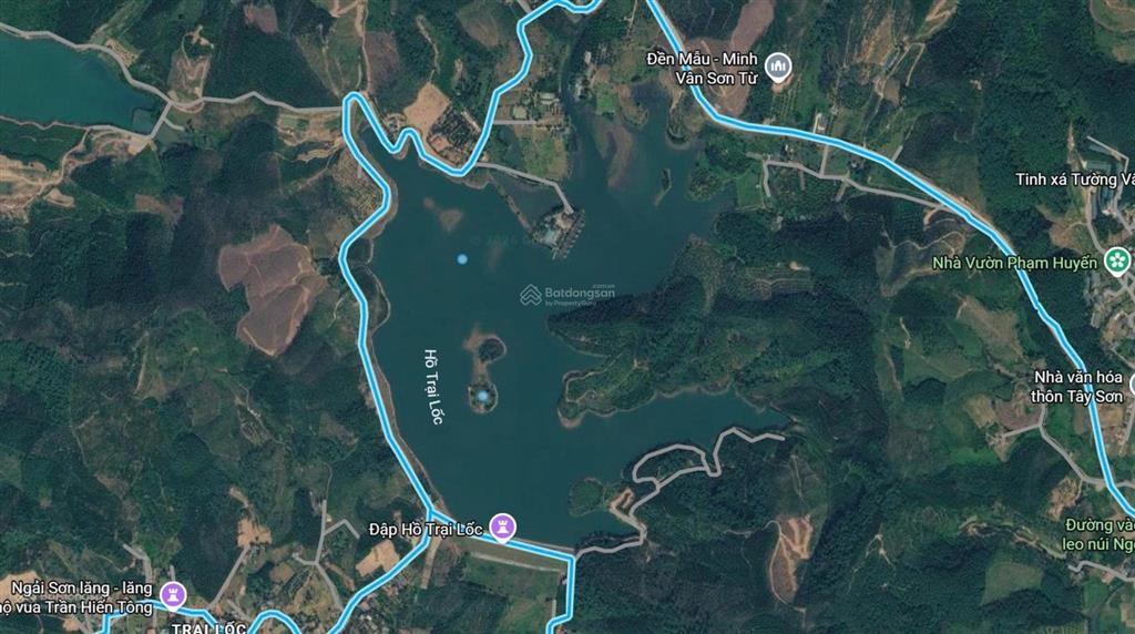 Bán quỹ đất đồi vườn 2,67ha view hồ trại lốc, đối diện lăng vua trần anh tông  quảng ninh