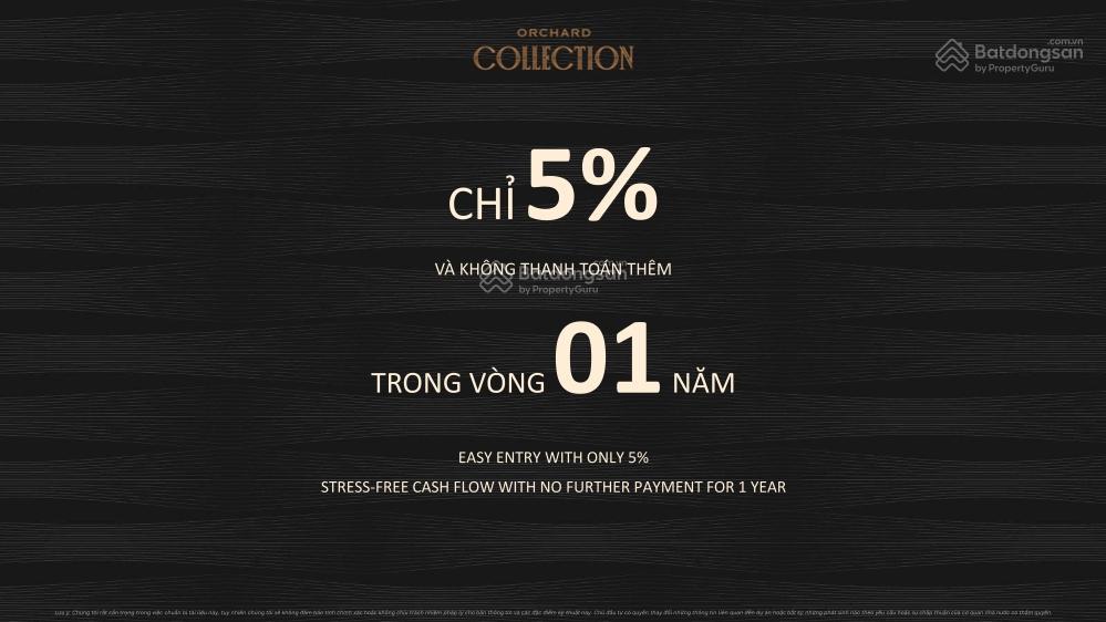 Thanh toán 5% trong năm 2026 , 5 % trong năm 2027 , bàn giao nhà năm 2028