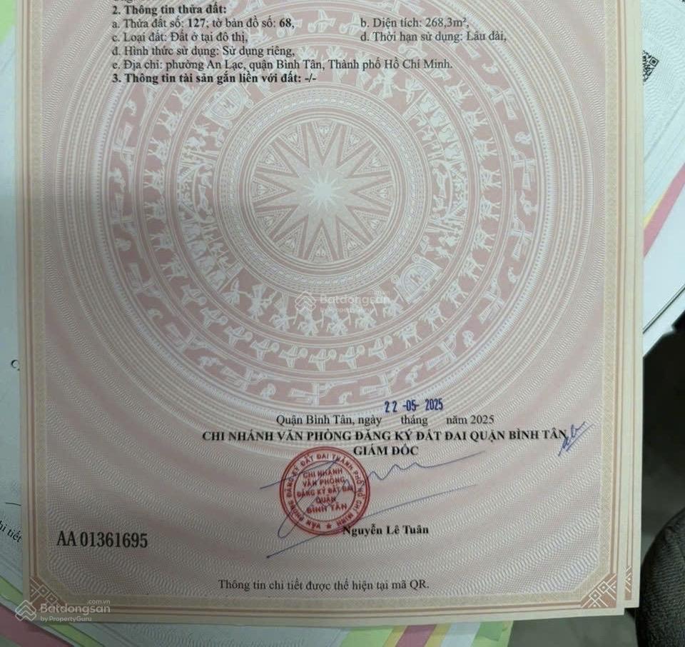 Bán nền đất liền kề kdc nam hùng vương. đường 1a. diện tích 468,6m2. ngang 11m.  0907 063 ***