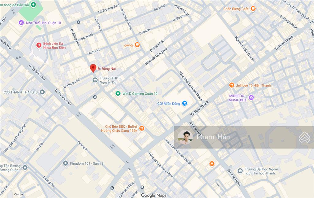 Bán mặt tiền cư xá bắc hải diện tích ngang 6m công nhận 81m phường 15 quận 10 giá 22.5 tỷ