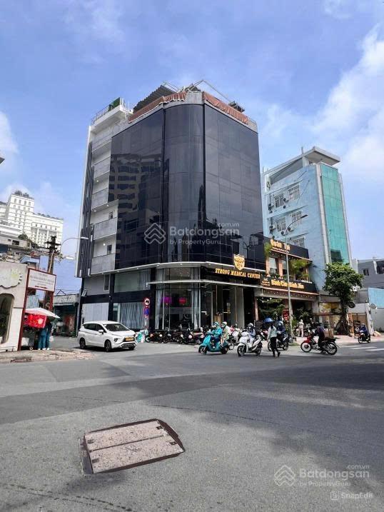 Bán gấp tòa nhà góc 2 mặt tiền lý chính thắng, quận 3 8.2x21m  hầm 7 tầng hđt 160tr giá 49.5 tỷ