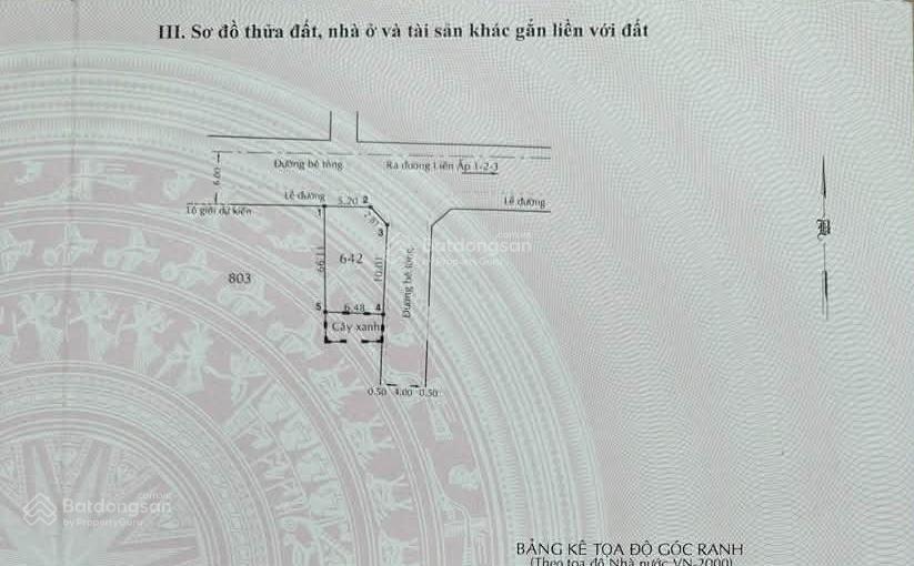 Bán đất nền lô góc hẻm oto pháp lý đầy đủ