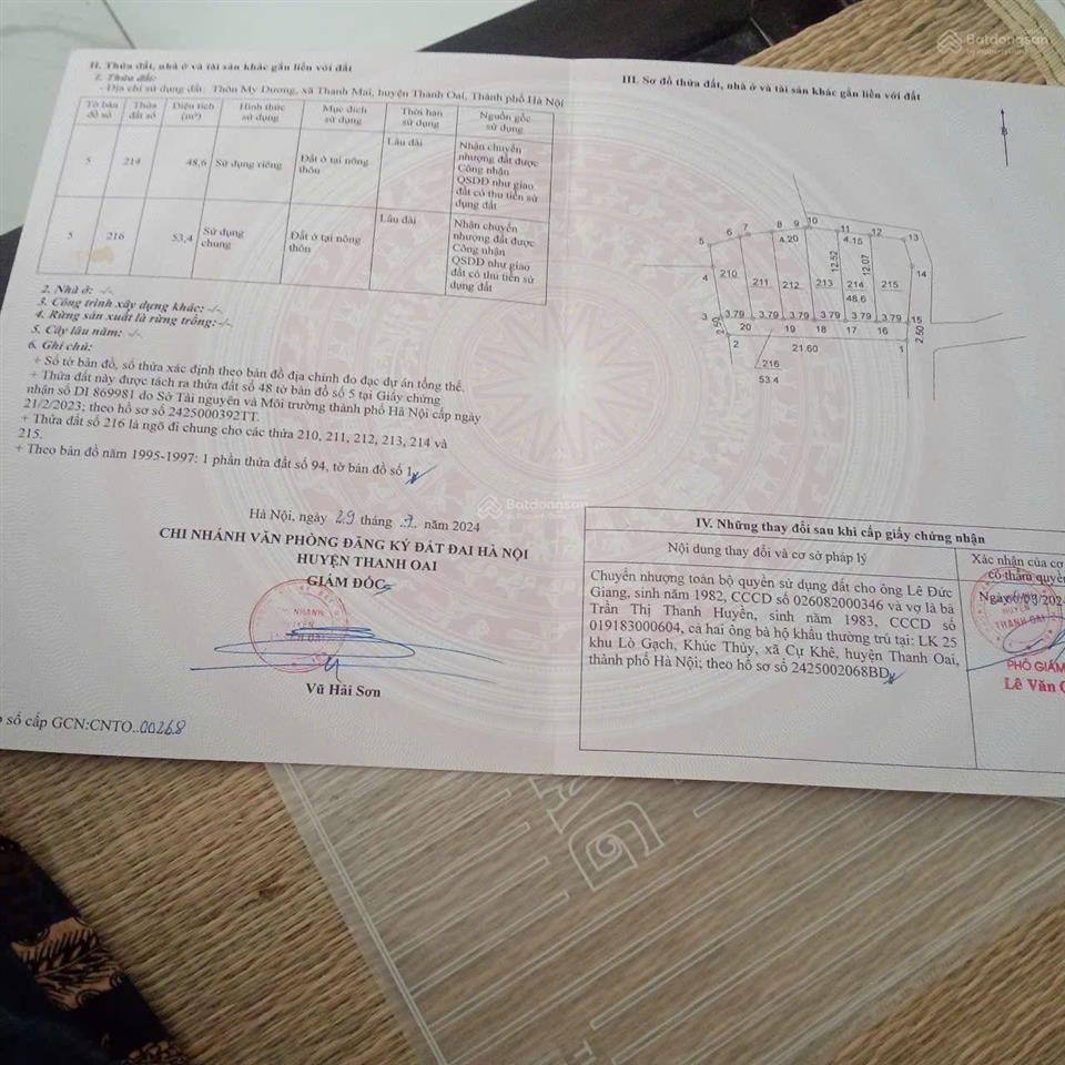 Bán đất kim bài, 2,5tỷ, 50m2, mặt tiền 4m, pháp lý đầy đủ