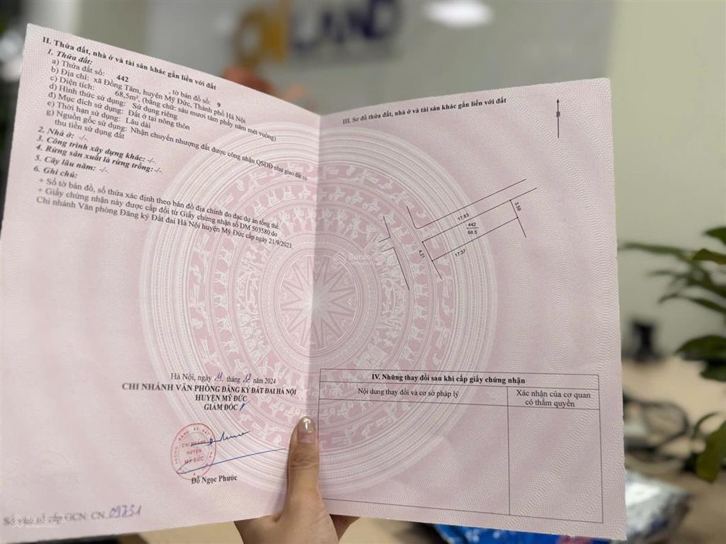 Lô góc gần 70m2 siêu đẹp còn sót lại  đường nhựa 10m giá ~ 2 tỷ cách bến xe yên nghĩa 20km