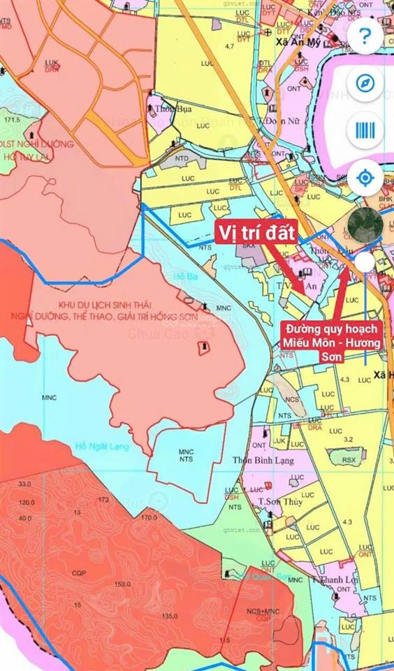 Bán 58m2 đất mặt đường làng, 2 mặt tiền tại hà nội giá chỉ 1,x tỷ