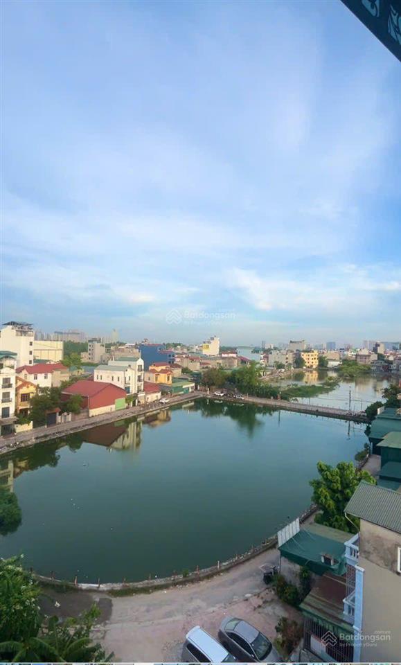 View hồ, trước nhà đường 8m, siêu phẩm 7 tầng, không gian sống xanh