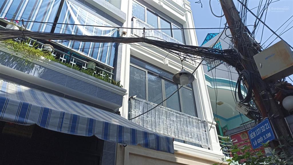 Huỳnh văn bánh, phú nhuận, hẻm xe tải tránh xe hơi, 4 tầng, 60m2, giá nhỉnh 10 tỷ