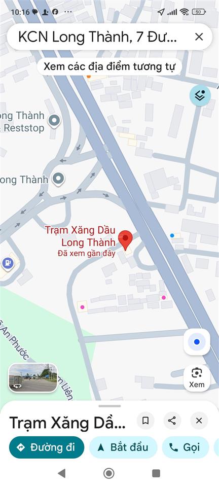 Bán đất 2 mặt tiền khu công nghiệp long thành đồng nai, thuận tiện sản xuất và kho logistics