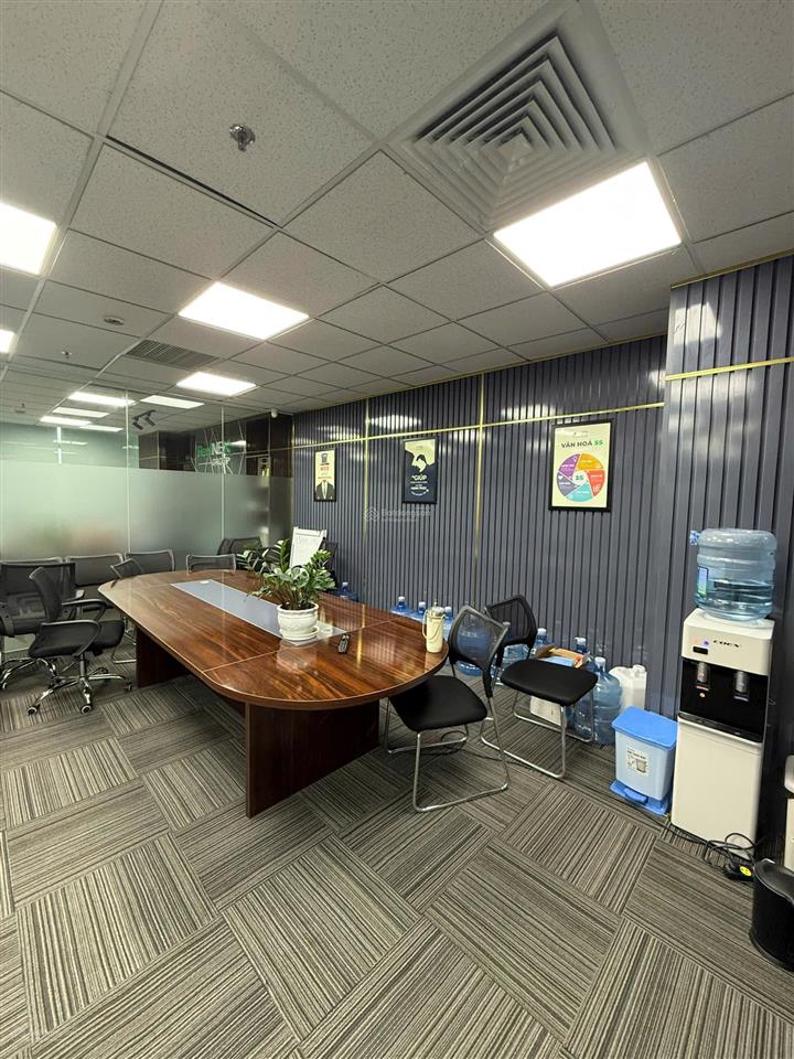 Sang nhượng vp thuê handico phạm hùng 200m2 có cắt 100m2 sẵn nội thất vào luôn view đẹp