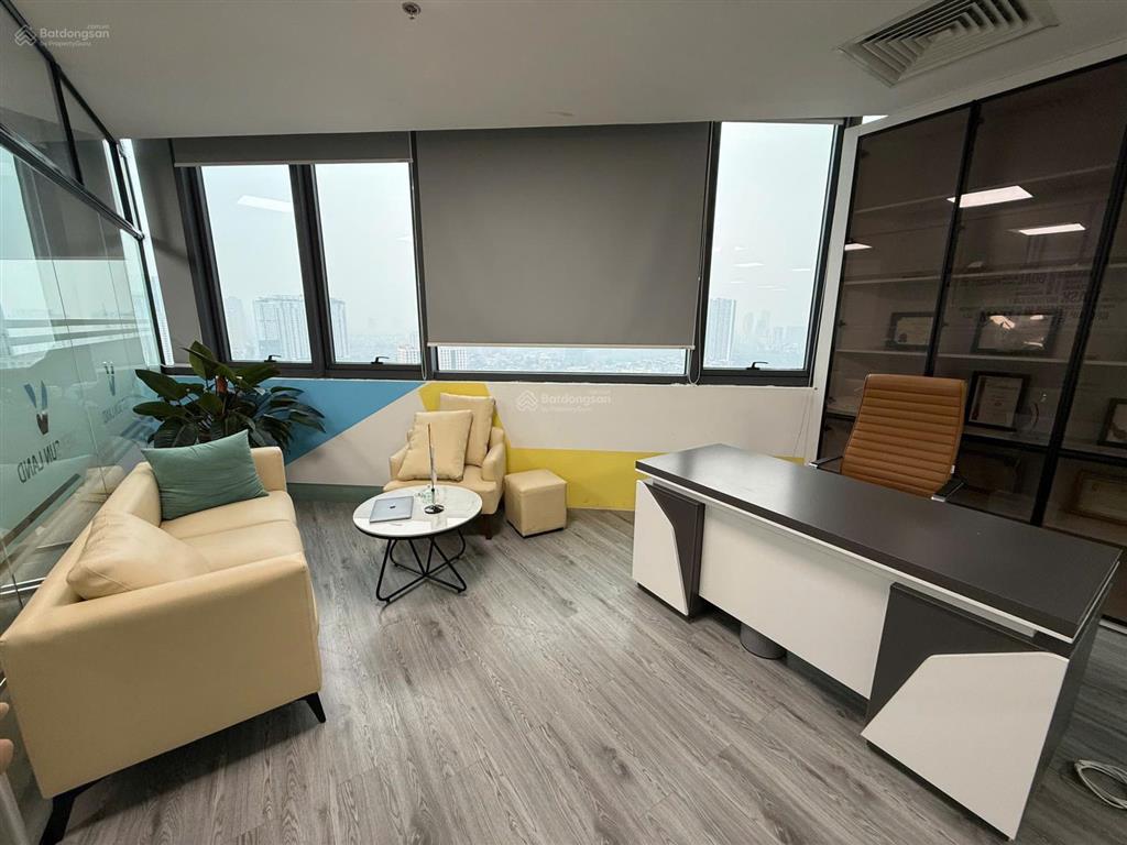 Bq cho thuê vp viwaseen 48 tố hữu 500m2 cắt từ 150m2 sẵn nội thất cơ bản đẹp vào luôn