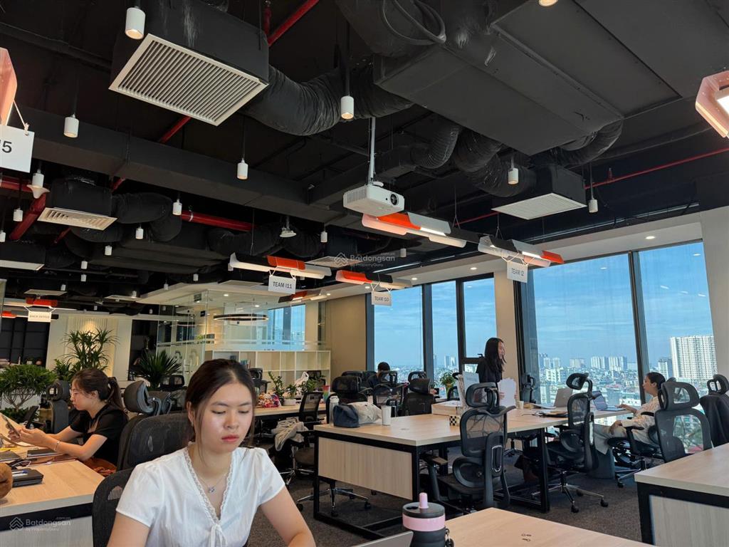 Cho thuê vp hoàng huy 275 nguyễn trãi 200m2 cắt nhỏ 100m2 theo nhu cầu có nội thất
