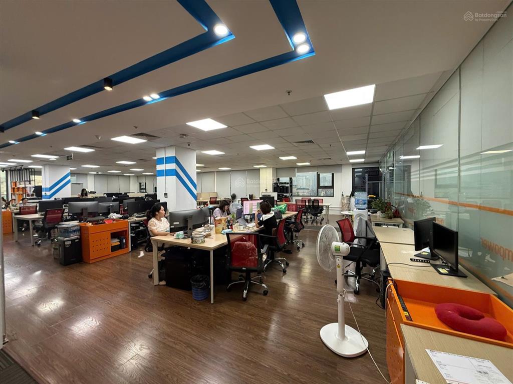 Nhượng văn phòng cic 219 trung kính 500m2 cắt từ 200m2 sẵn nội thất, view đẹp theo nhu cầu
