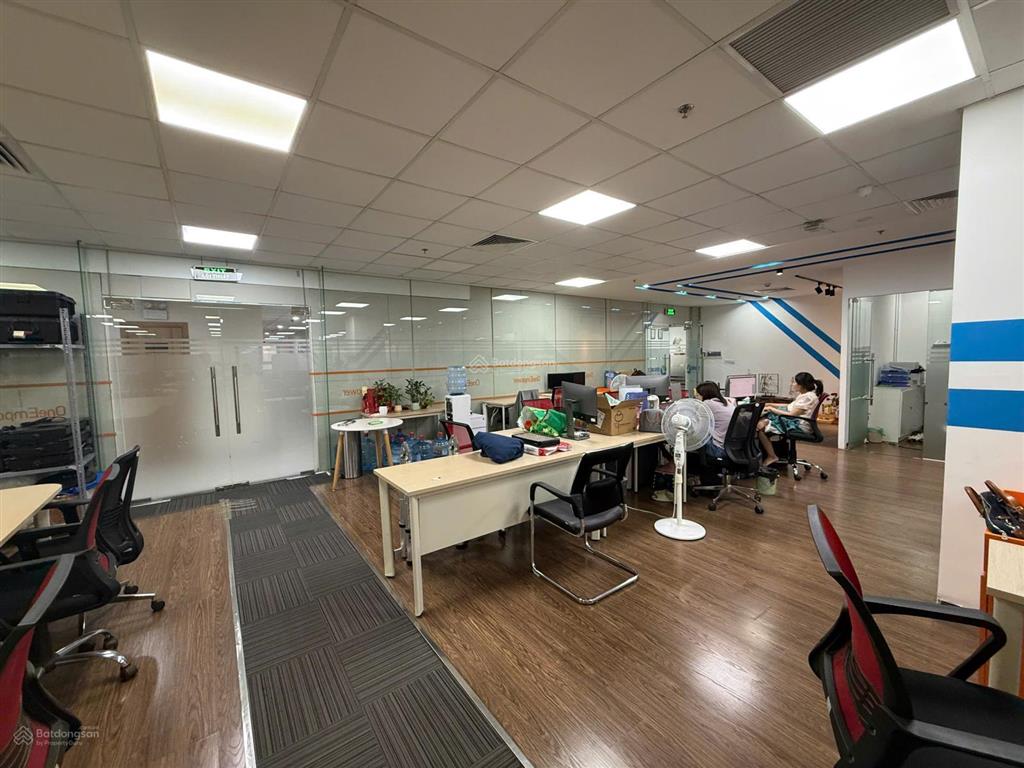 Nhượng văn phòng cic 219 trung kính 500m2 cắt từ 200m2 sẵn nội thất, view đẹp theo nhu cầu
