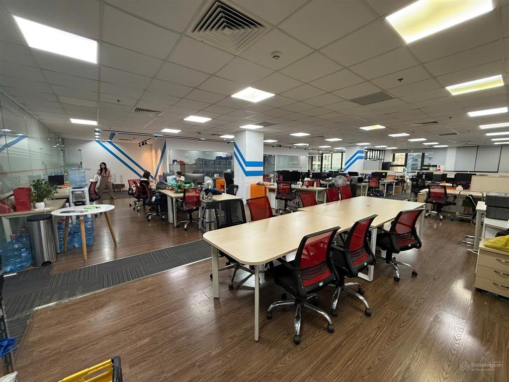 Nhượng văn phòng cic 219 trung kính 500m2 cắt từ 200m2 sẵn nội thất, view đẹp theo nhu cầu