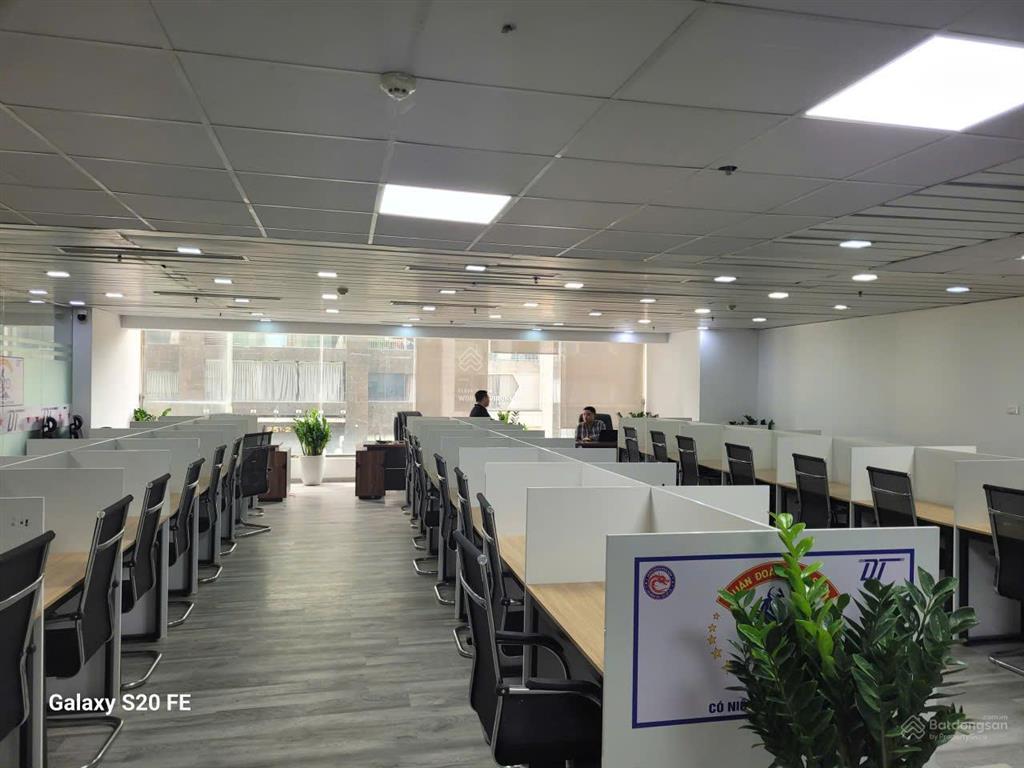 Cđt bán sàn văn phòng n05 hoàng đạo thúy 1000m2 sổ đỏ lâu dài đang sẵn hợp đồng thuê