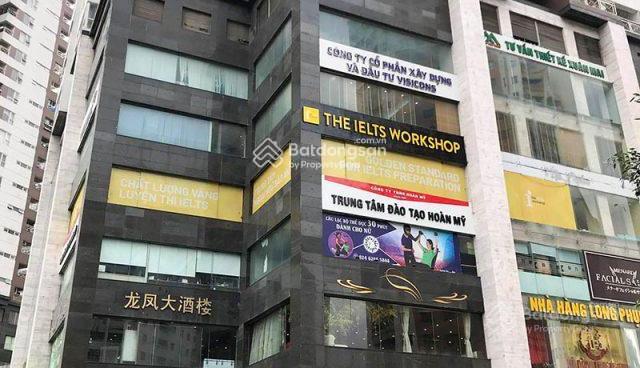 Cđt bán sàn văn phòng n05 hoàng đạo thúy 1000m2 sổ đỏ lâu dài đang sẵn hợp đồng thuê