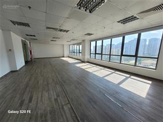 Cho thuê văn phòng 200m2 cắt từ 100m2 sun square lê đức thọ theo yêu cầu, sẵn nội thất