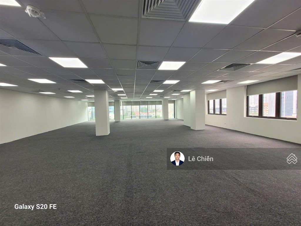Bql cho thuê vp times tower lê văn lương 300m2 có cắt diện tích, sẵn nội thất, có thể lấy vào luôn