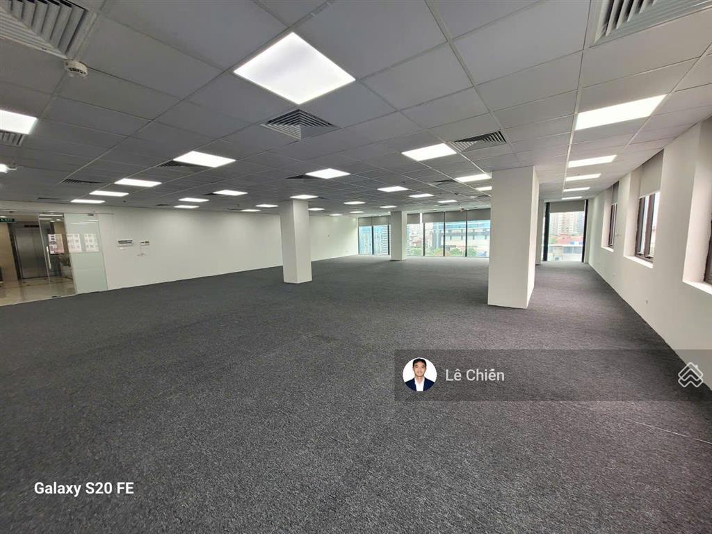 Bql cho thuê vp times tower lê văn lương 300m2 có cắt diện tích, sẵn nội thất, có thể lấy vào luôn
