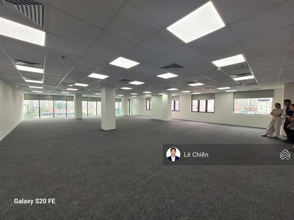 Bql cho thuê vp times tower lê văn lương 300m2 có cắt diện tích, sẵn nội thất, có thể lấy vào luôn