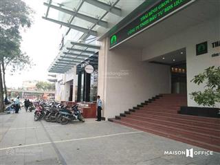 Bql viettower 1 thái hà cho thuê vp 300m² có cắt 100m² theo yêu cầu, đầy đủ nội thất cơ bản