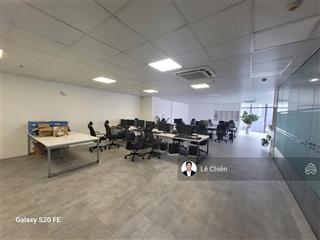 Nhượng văn phòng thuê hoàng ngân plaza 200m2 sẵn nội thất có cắt nhỏ giá hợp lý