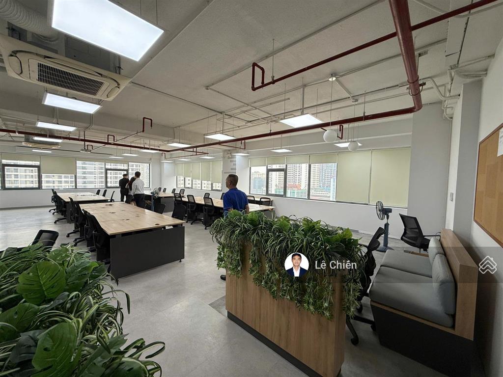 Cho thuê vp adg lê văn thiêm 500m2, cắt được từ 150m2, có nội thất, view đẹp, văn phòng hạng a