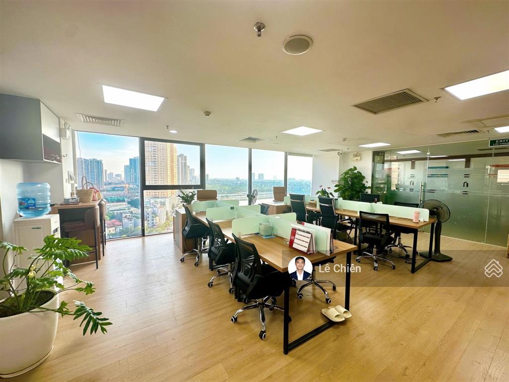 Cđt ecolife tố hữu cho thuê 500m², cắt nhỏ từ 100m², đầy đủ nội thất vào làm việc luôn