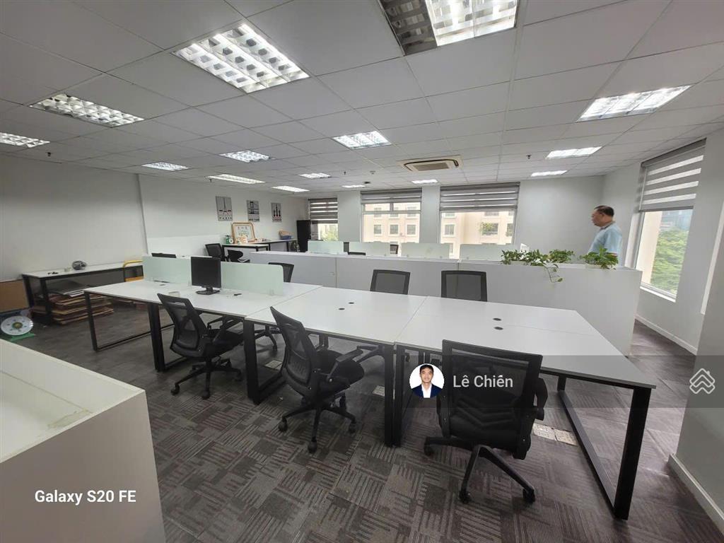 Vp thuê tòa sông đà phạm hùng 200m2 cắt từ 100m2 theo nhu cầu có nội thất vào được luôn