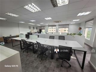 Vp thuê tòa sông đà phạm hùng 200m2 cắt từ 100m2 theo nhu cầu có nội thất vào được luôn