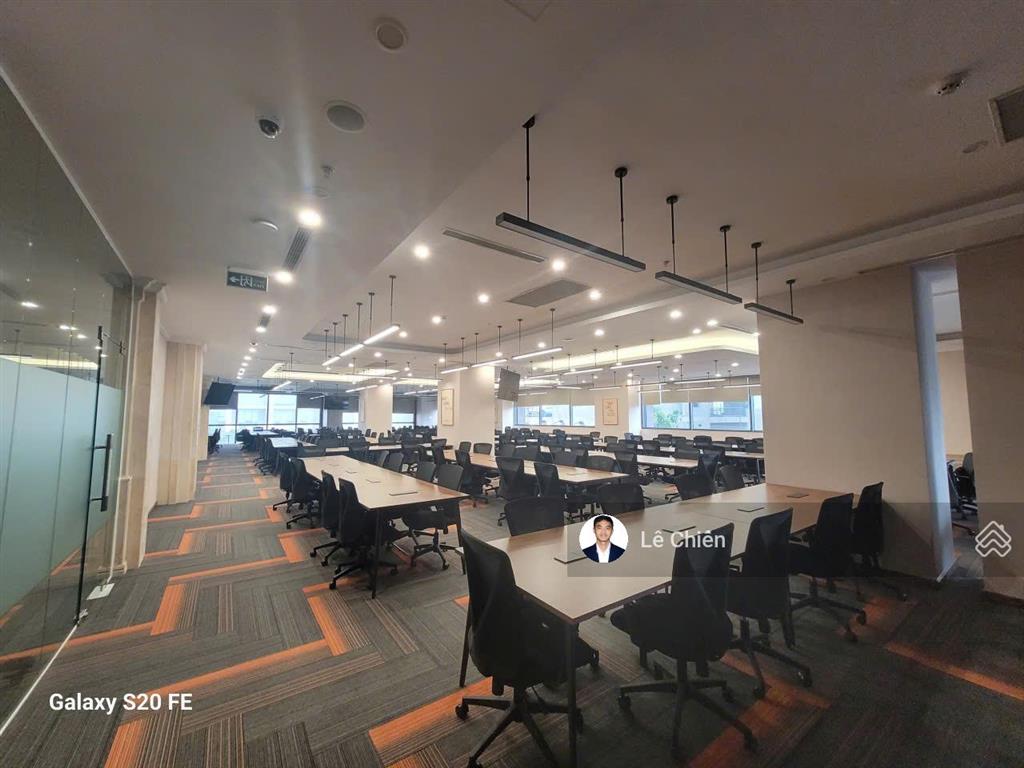 Bql cho thuê vp viwaseen 48 tố hữu 1000m2 có cắt nhỏ từ 200m2 sẵn nội thất cơ bản đẹp vào luôn