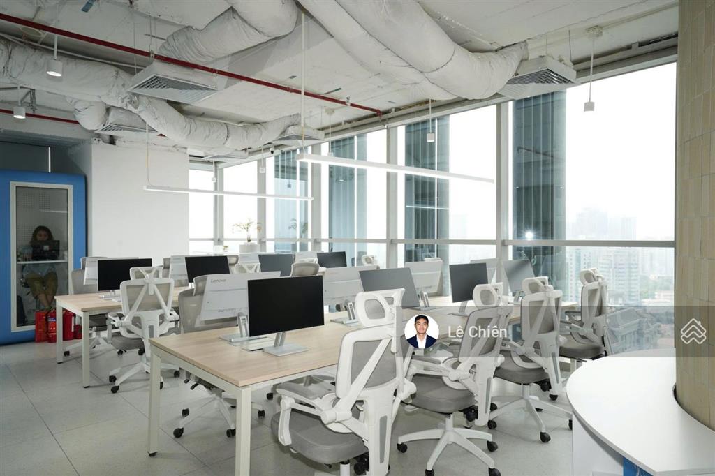 Bql cho thuê pvi phạm văn bạch 300m2 có cắt nhỏ từ 100m2 sẵn nội thất đẹp vào được luôn