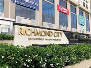 Bán gấp 2pn, 73m2, 5ty. tầng trung. chung cư richmond, bình thạnh. 0906 357 *** khả vy
