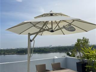 Bán biệt thự villa thủ thiêm sát sông sài gòn, quận 2, hầm lửng 3 tầng/ dts 565m2. giá 35 tỷ