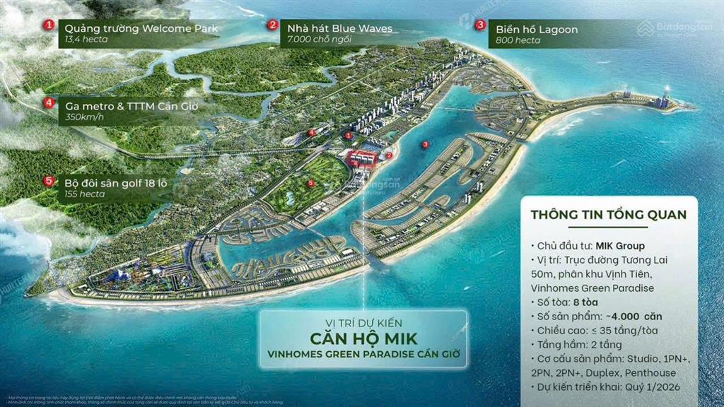 Booking sớm giữ chỗ căn hộ đầu tiên vinhomes cần giờ, khu đô thị lấn biển đầu tiên tại vn