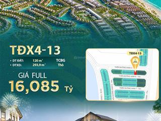 Đầu tư sinh lời  liền kề tdx4xx view biển cực hiếm tại vinhomes cần giờ.