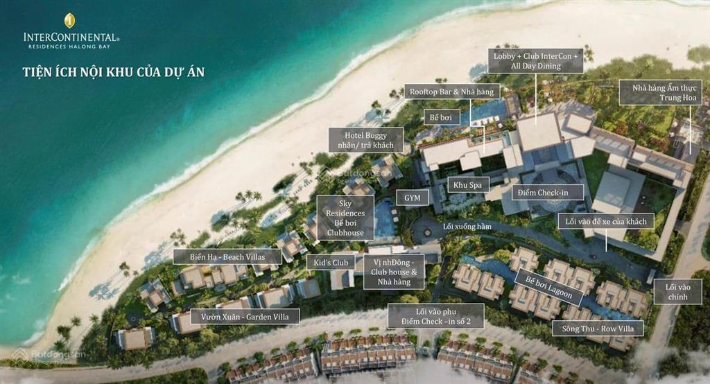 Bán căn biệt thự 3 mặt tiền, 2 mặt view biển 1 mặt view hồ, intecon vận hành tiêu chuẩn 6 sao
