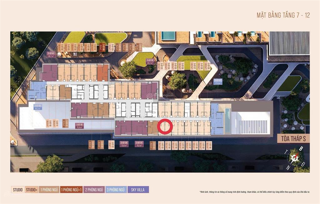 Cần bán căn studio hướng đông, view trọn vịnh không bị che chắn, giá 2,650 tỷ