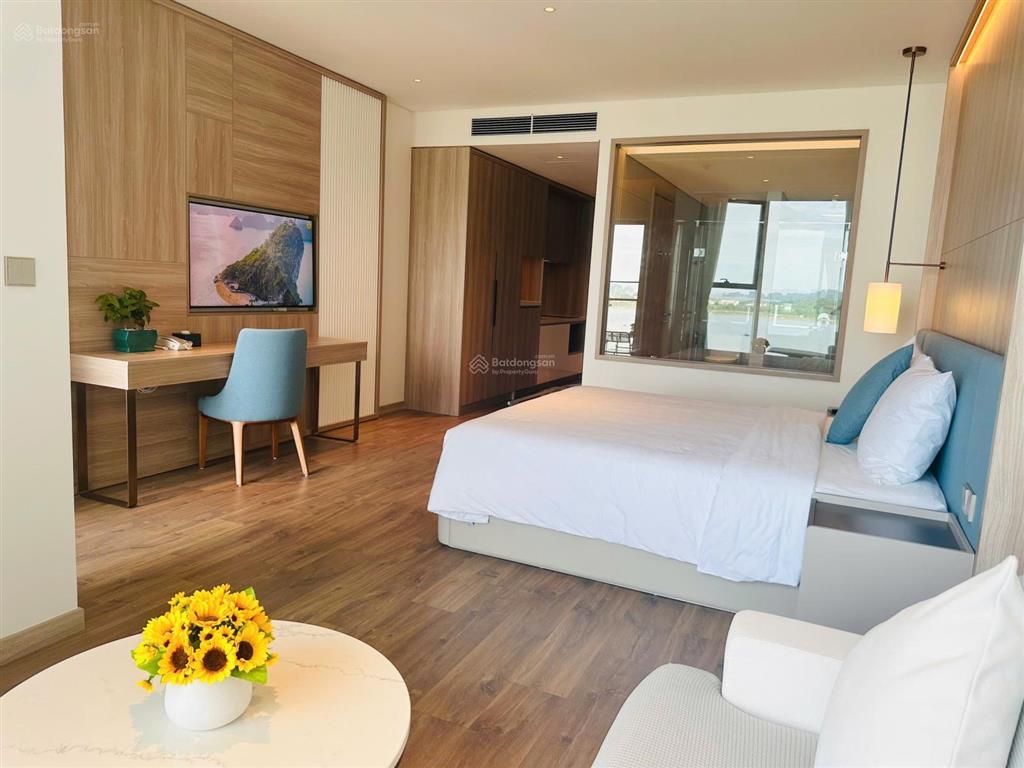 1.850 căn 1n view thẳng biển ko bị che chắn alacate hạ long, ngay mặt bãi tắm bãi cháy