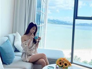 1.850 căn 1n view thẳng biển ko bị che chắn alacate hạ long, ngay mặt bãi tắm bãi cháy