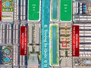 Độc quyền căn tv3csp.06 shop boutique gate giá rẻ nhất  gần hồ, vị trí vàng giữa trung tâm vin cl