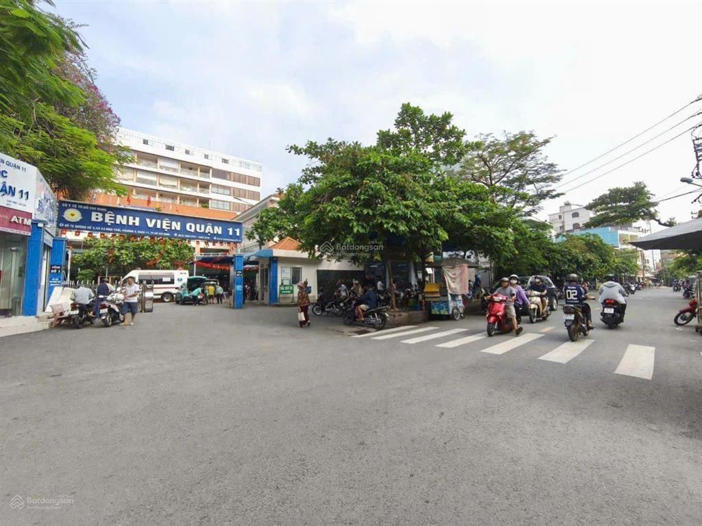 Mặt tiền cư xá bình thới quận 11  4x19m, 4 tầng