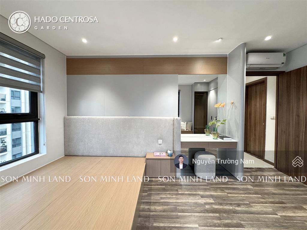 Trục căn hiếm  căn góc 2pn + 90,6m2 view quận 1 đã có sổ hồng nội thất mới 100% tầng trung