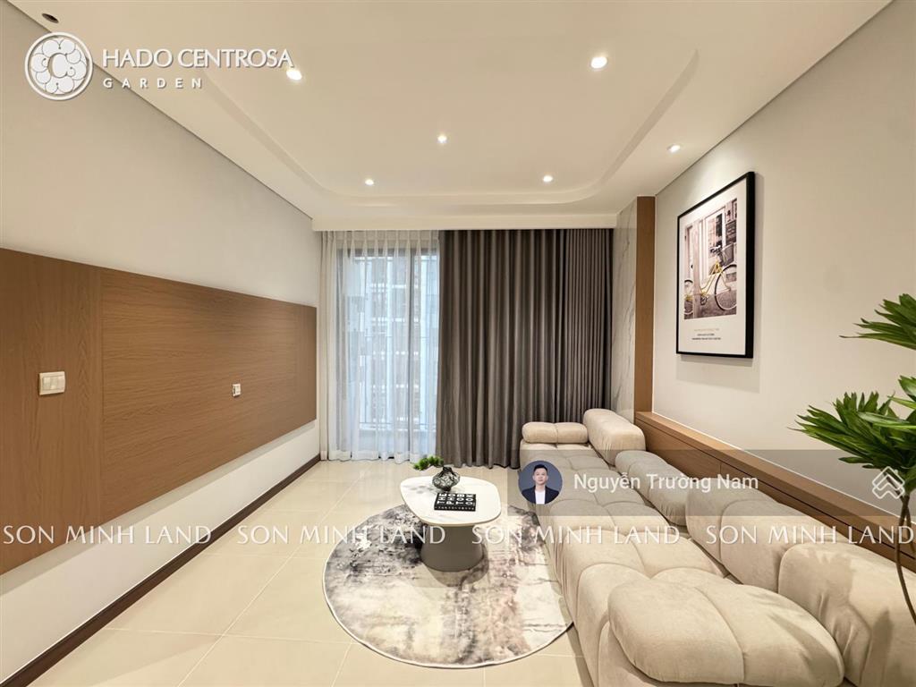 Trục căn hiếm  căn góc 2pn + 90,6m2 view quận 1 đã có sổ hồng nội thất mới 100% tầng trung