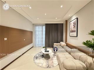 Trục căn hiếm  căn góc 2pn + 90,6m2 view quận 1 đã có sổ hồng nội thất mới 100% tầng trung