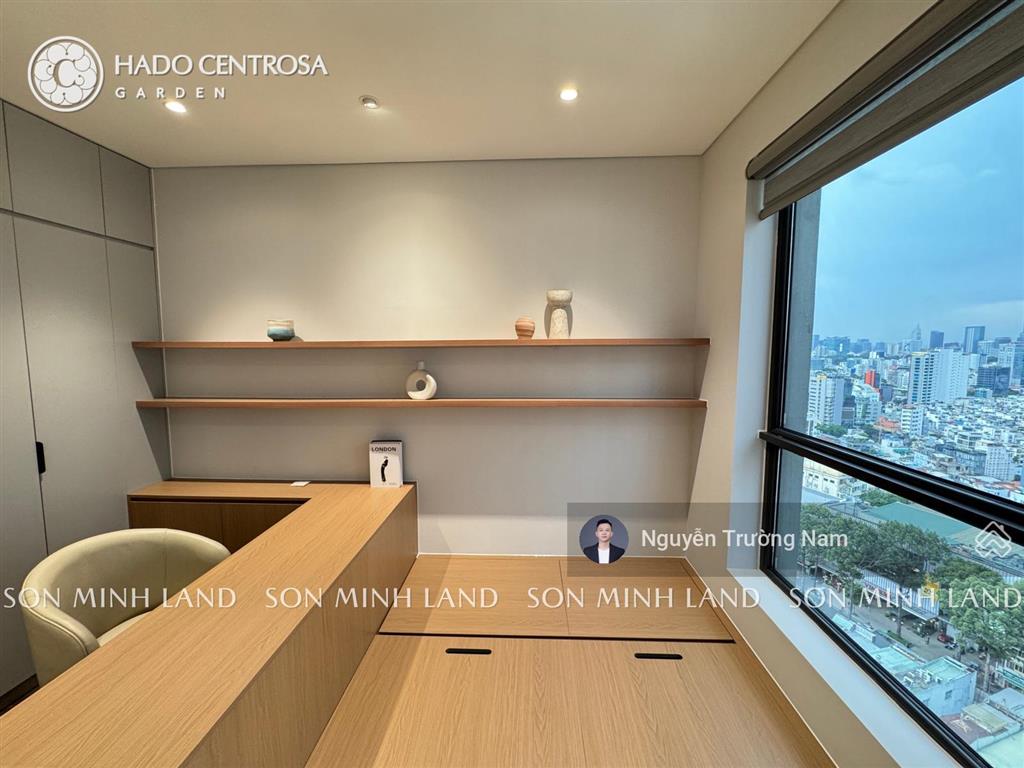Trục căn hiếm  căn góc 2pn + 90,6m2 view quận 1 đã có sổ hồng nội thất mới 100% tầng trung