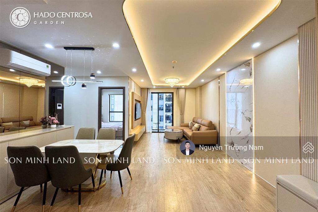 Căn góc 2pn + 90,6m2 view quận 1 đã có sổ hồng nội thất mới 100% tầng trung